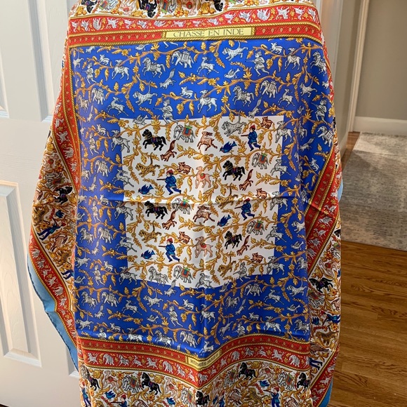 Authentic HERMES Scarf - Picture 12 of 13